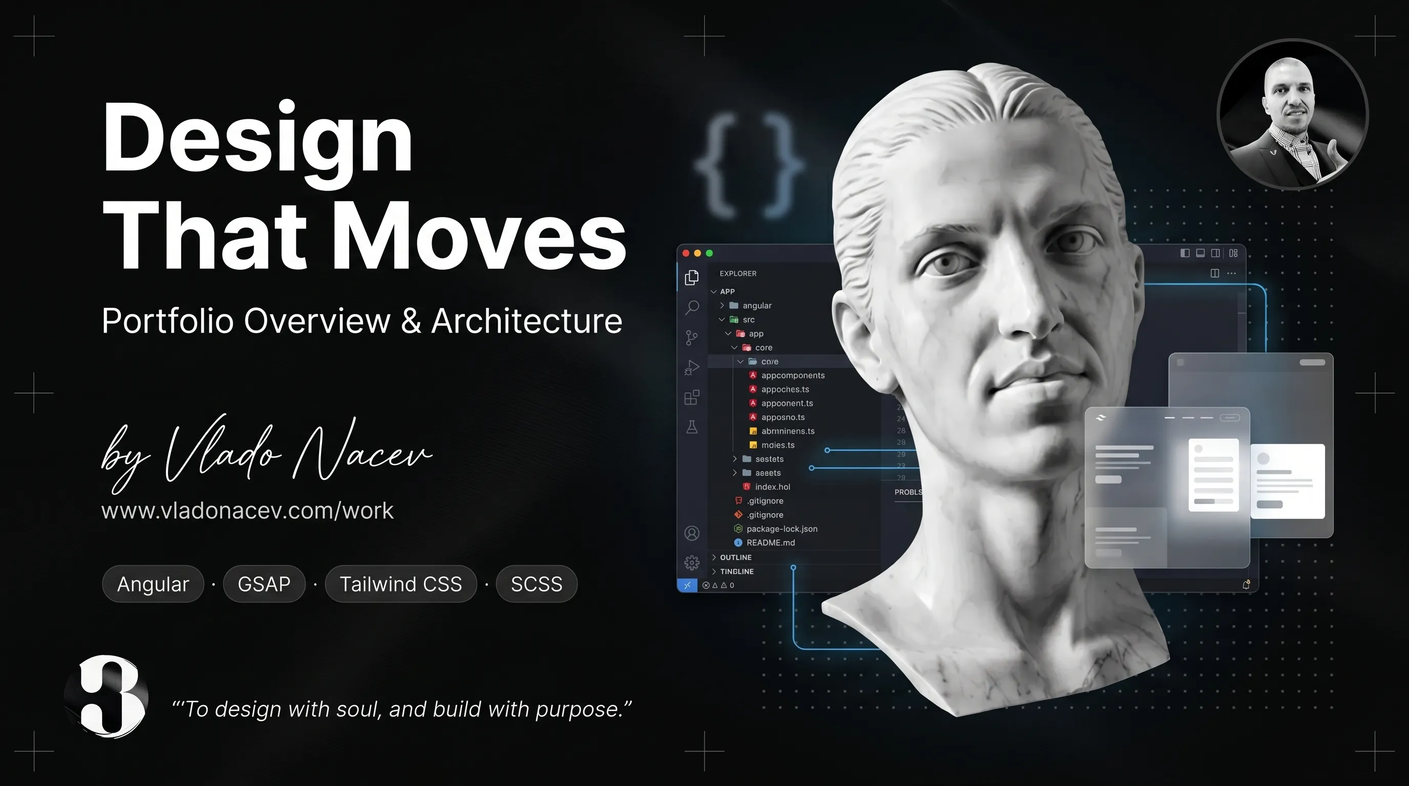 Дизайн, който се движи — Преглед на портфолиото Madebyvladonacev