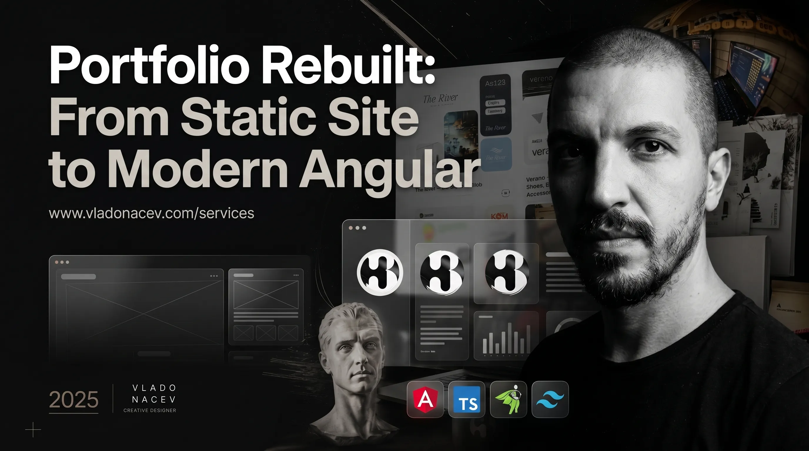 Портфолиото презаредено: от статичен сайт до модерно Angular преживяване